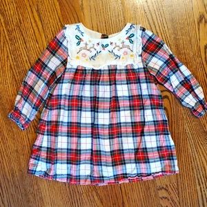 Mini Boden baby girl holiday dress 18-24mo